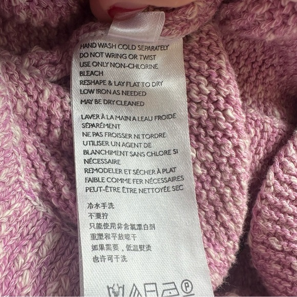 Free People Beach Declan Sweater Romper Crocus Pink Size Large Pockets Summer - Picture 9 of 11